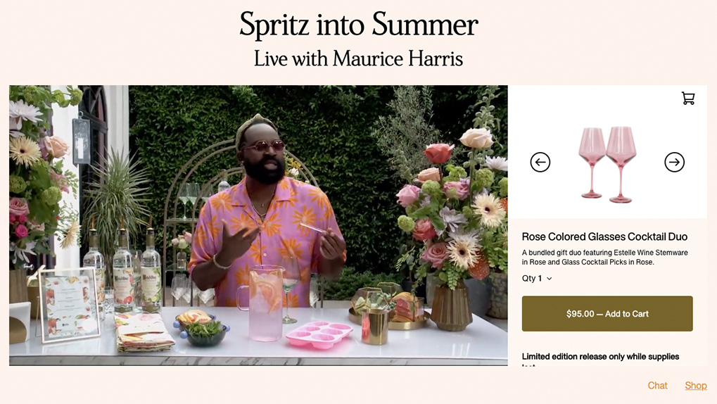 Ketel One Botanical's Watch and Shop Hub Case Study Telescope.tv